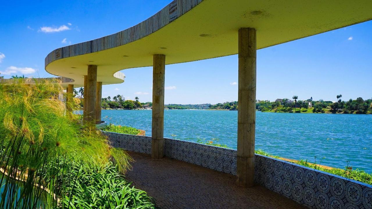 Flat Com Jacuzzi Na Lagoa Da Pampulha Belo Horizonte Exterior foto